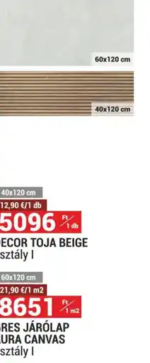 Merkury Market Gres Járólap Aura Canvas ajánlat