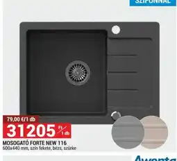 Merkury Market Mosogató Forte New 116 ajánlat