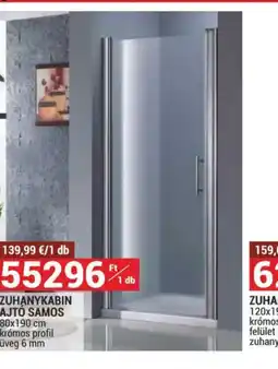 Merkury Market Zuhanykabin ajtó Samos ajánlat