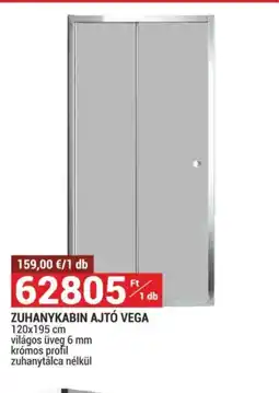 Merkury Market Zuhanykabin ajtó Vega ajánlat