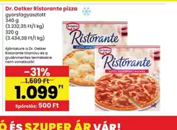 Spar Dr. Oetker Ristorante pizza ajánlat