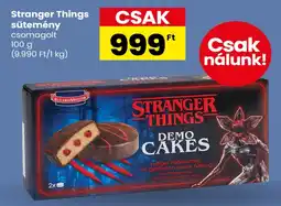 Spar Stranger Things sütemény ajánlat