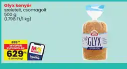 Spar Glyx kenyér ajánlat