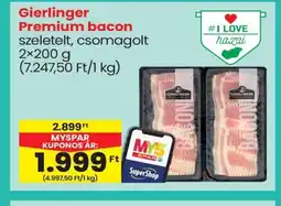 Spar Gierlinger Premium bacon ajánlat