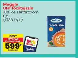 Spar Meggle UHT Főzőtejszín ajánlat