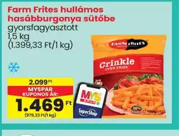 Spar Farm Frites hullámos hasábburgonya sütőbe ajánlat
