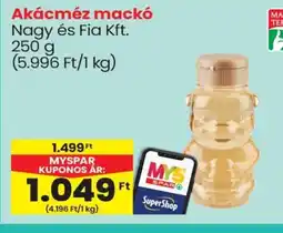 Spar Akácméz mack ajánlat