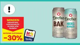 Spar Dreher Sör ajánlat
