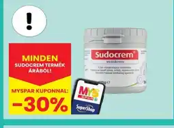 Spar Sudocrem védőkrém ajánlat