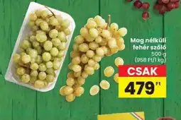 Spar Mag nélküli fehér szőlő ajánlat