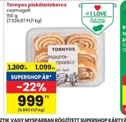 Spar Tornyos pisktatekercs ajánlat