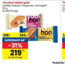 Spar Yoo Hoo! töltött gofri ajánlat