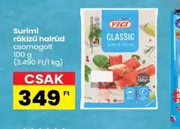 Spar Vici Surimi rákízű halrúd ajánlat