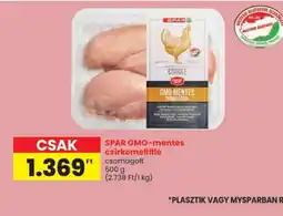 Spar SPAR GMO-mentes csirkemellfilé ajánlat