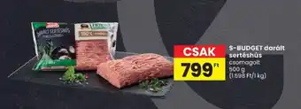 Spar S-Budget darált sertéshús ajánlat