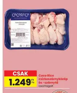 Spar Coco Rico csirkeszárnyközép és -szárnytő ajánlat