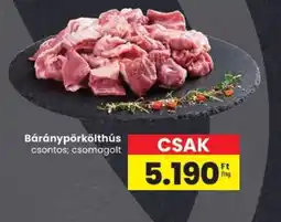 Spar Báránypörkölt hús ajánlat