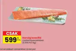 Spar Norvég lazacfilé ajánlat