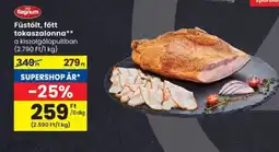 Spar Regnum Füstölt, főtt tokaszalonna ajánlat