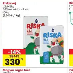 Spar Riska Vaj ajánlat