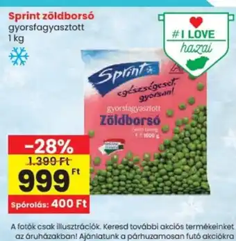 Spar Sprint zöldbors ajánlat