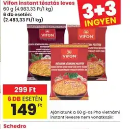 Spar Vifon instant tésztás leves ajánlat