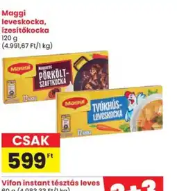 Spar Maggi leveskocka, ízesítőkocka ajánlat