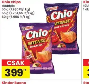 Spar Chio chips ajánlat