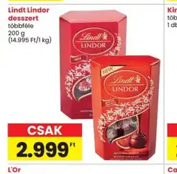 Spar Lindt Lindor desszert ajánlat