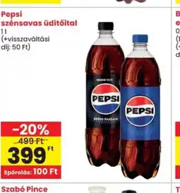 Spar Pepsi szénsavas üdítőital ajánlat