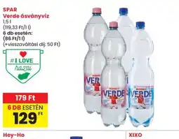 Spar Spar Verde Ásványvíz ajánlat
