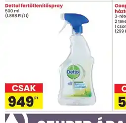 Spar Dettol fertőtlenítőspray ajánlat