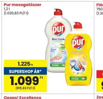 Spar Pur mosogatszer ajánlat