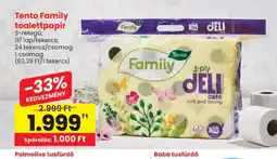 Spar Tento Family toalettpapír ajánlat