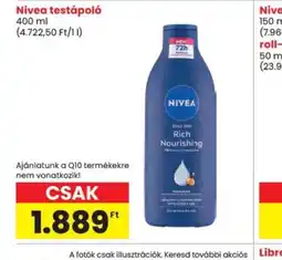Spar Nivea testápol ajánlat