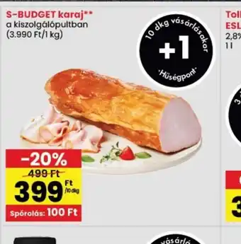Spar S-Budget Karaj ajánlat