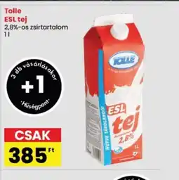 Spar Tolle ESL tej ajánlat