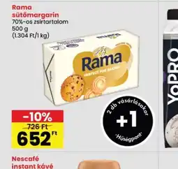 Spar Rama sütőmargarin ajánlat