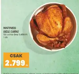 Spar Magyaros egész csirke ajánlat