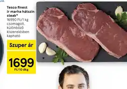 Tesco Tesco Finest ír marha hátszín steak ajánlat