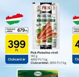 Tesco Pick Pickolino virsli ajánlat