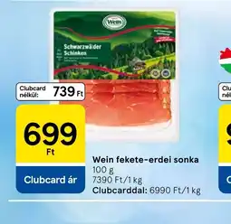 Tesco Wein fekete-erdei sonka ajánlat
