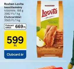 Tesco Roshen Lovita teasütemény ajánlat