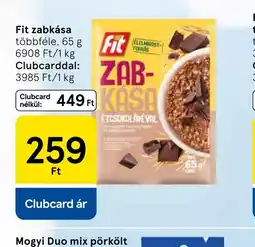 Tesco Fit zabkása ajánlat