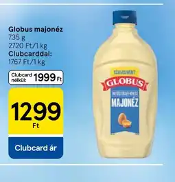 Tesco Globus majonéz ajánlat