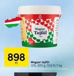 Tesco Magyar tejföl ajánlat