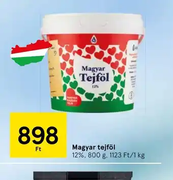 Tesco Magyar tejföl ajánlat