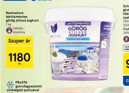 Tesco Realnature laktzmentes görög st Clubcarddal:lusú joghurt ajánlat