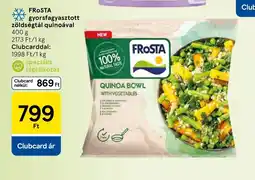 Tesco Frosta Gyorsfagyasztott Zöldségtál Quinoával ajánlat