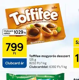 Tesco Toffifee mogyors desszert ajánlat
